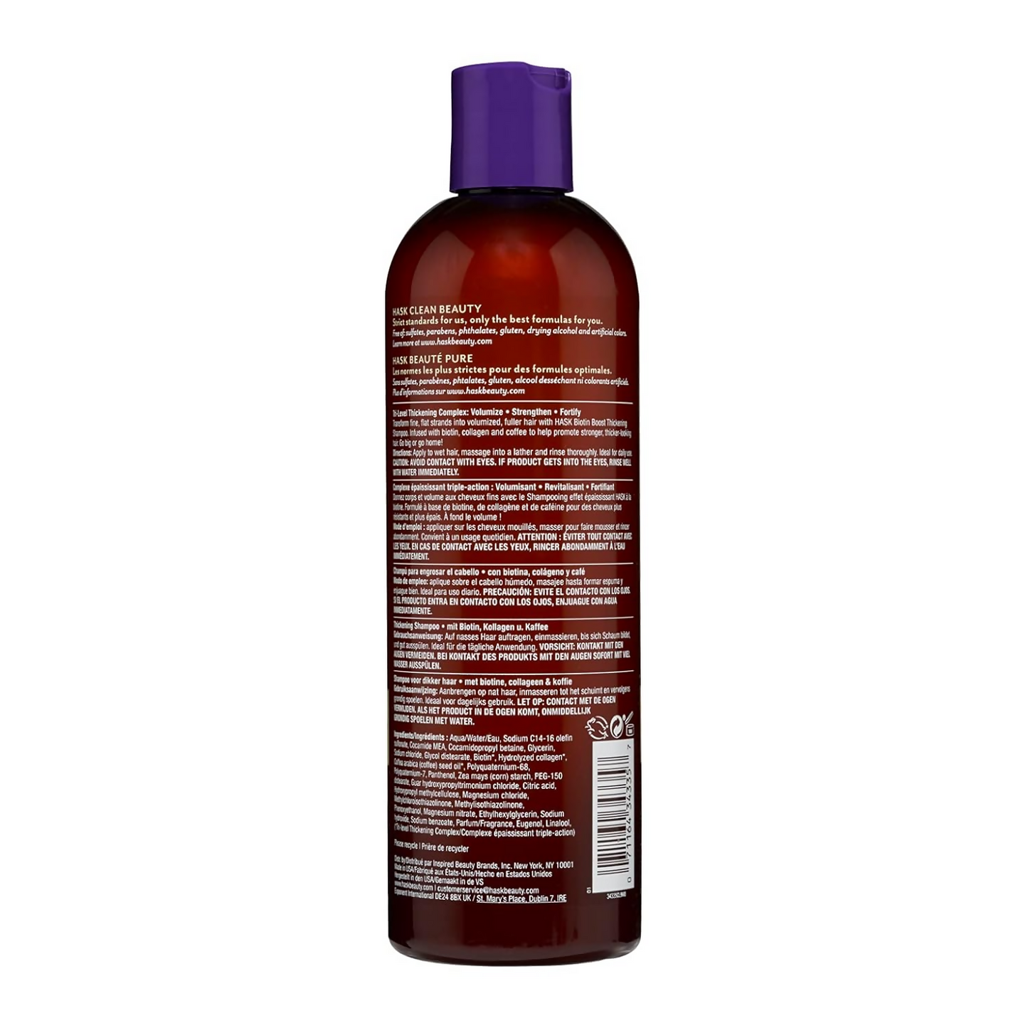 HASK Argan Oil Biotin Boost Thickening Conditioner