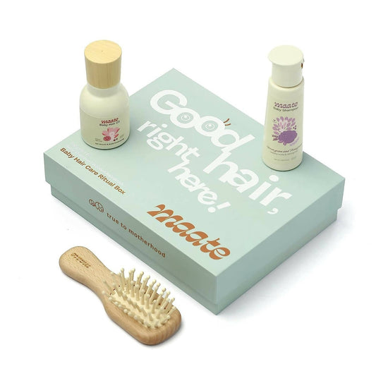 Maate Baby Hair Care Ritual Box | Baby Hair Care Kit