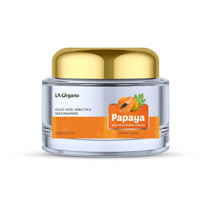 LA Organo Papaya Cream For Skin Brightening & Whitening