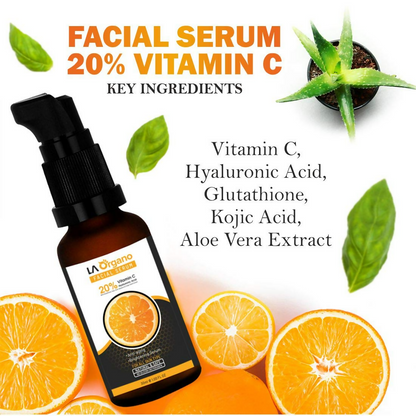 LA Organo Vitamin C Face Serum Anti-Aging Formula For Face Glowing