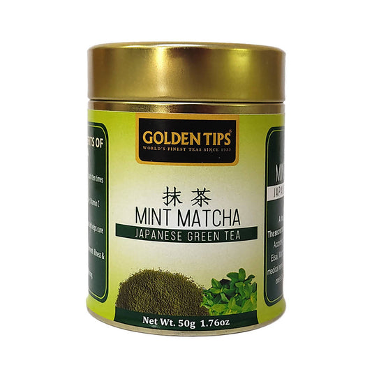Golden Tips Mint Matcha Japanese Green Tea - BUDNE