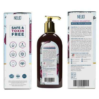 Neud Onion Shampoo with Fenugreek