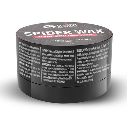 Beardo Spider Wax Hair Styling Web