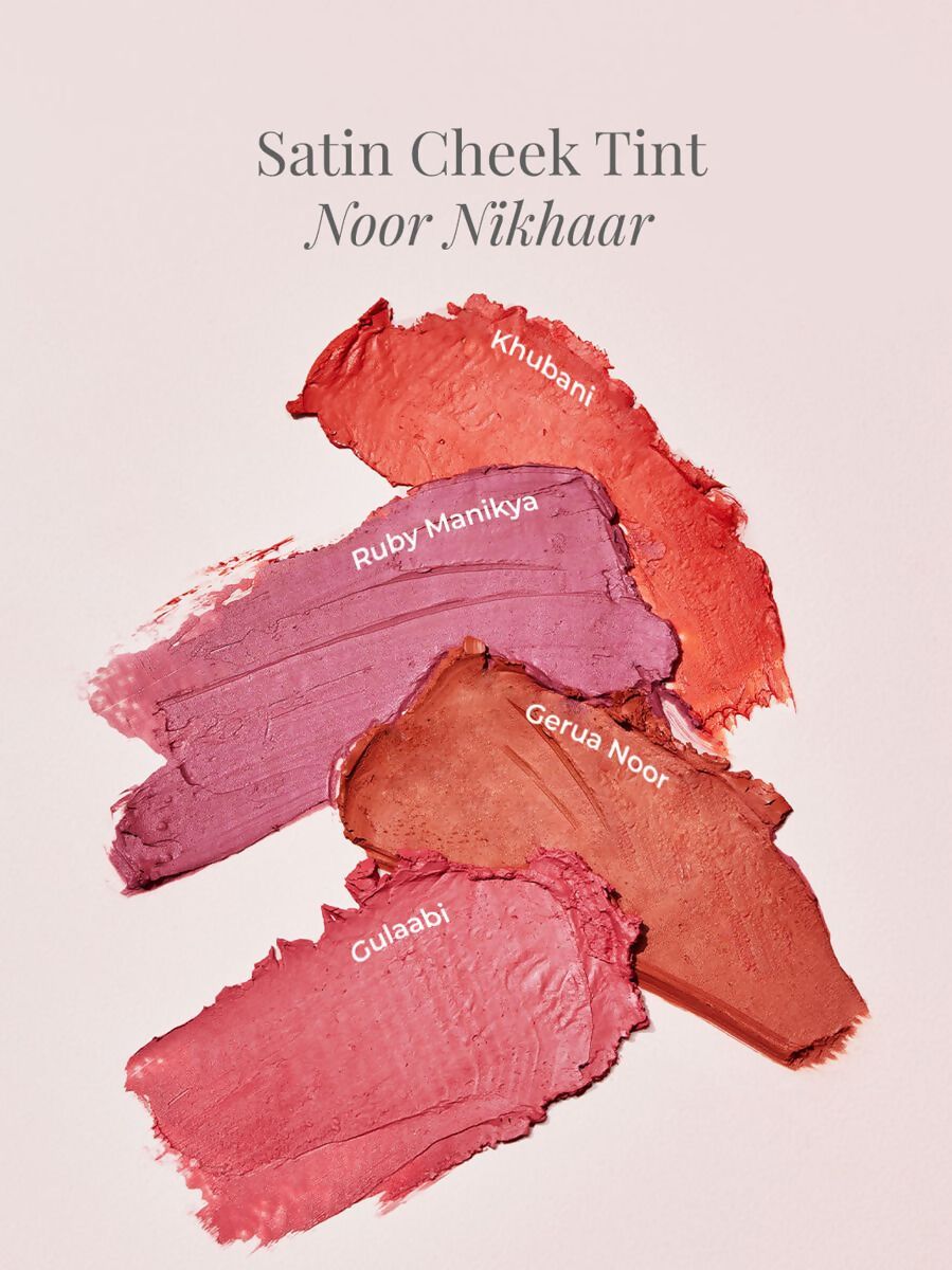 Forest Essentials Noor Nikhaar Satin Cheek Tint Khubani - Peach