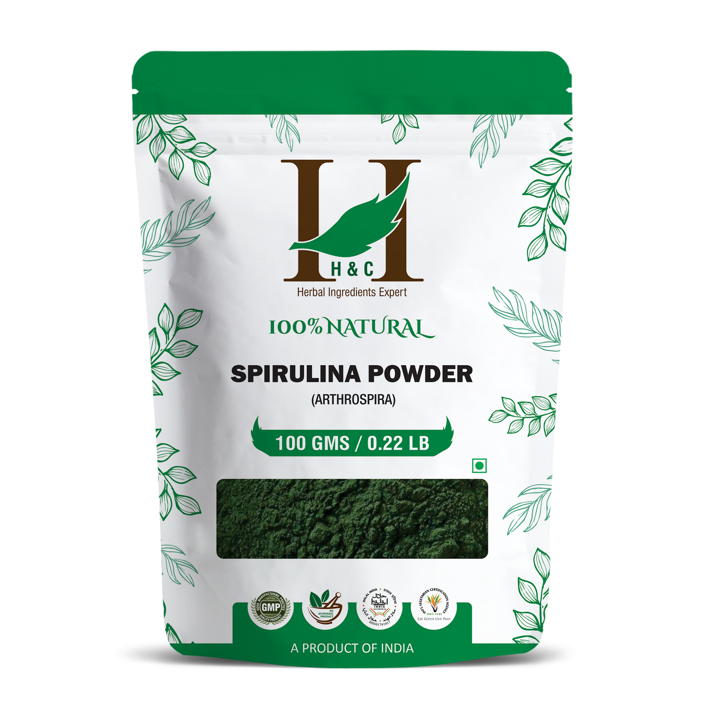 H&C Herbal Spirulina Powder - buy in USA, Australia, Canada