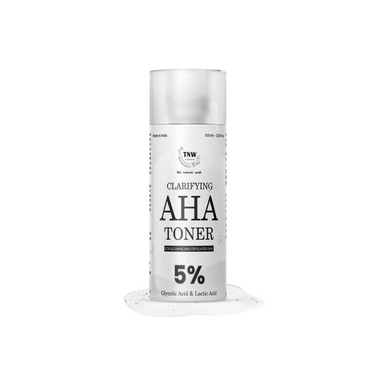The Natural Wash Clarifying AHA Toner With 5% Glycolic & Lactic Acid - usa canada australia