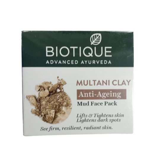 Biotique Advanced Ayurveda Bio Mud Youthful Firming and Revitalizing Face Pack - BUDNE