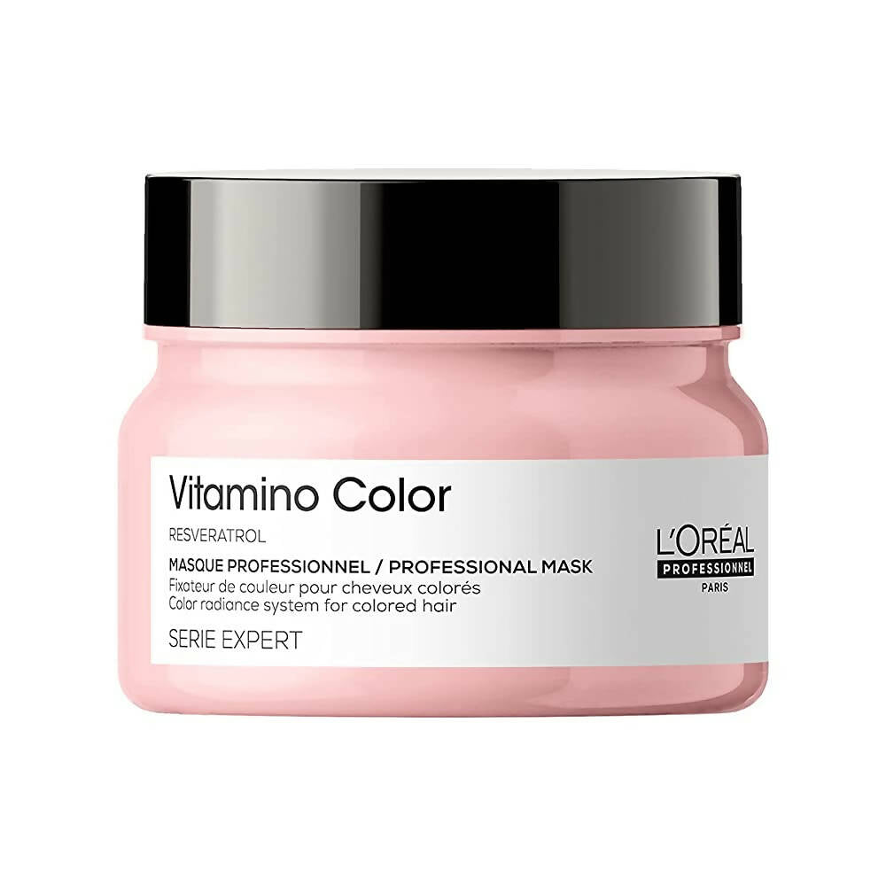L'Oreal Paris Vitamino Color Hair Mask With Resveratrol For Color-Treated Hair, Serie Expert -  buy in usa canada australia