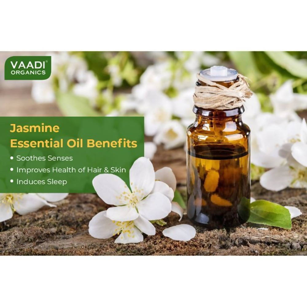 Vaadi Herbals Jasmine 100% Pure Essential Oil Therapeutic Grade