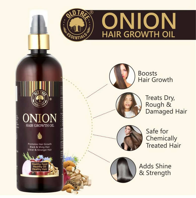 Old Tree Pure & Natural Onion Hair Oil