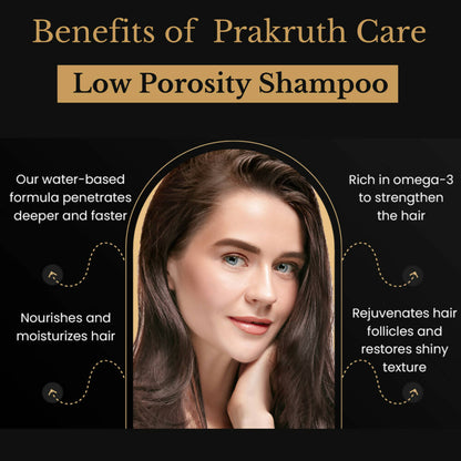 Prakruth Care Premium Herbal Low Porosity Shampoo