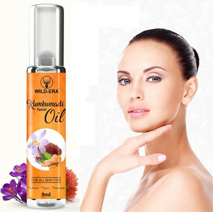 Wildera Kumkumadi Facial Oil For Glowing, Skin Nourishment