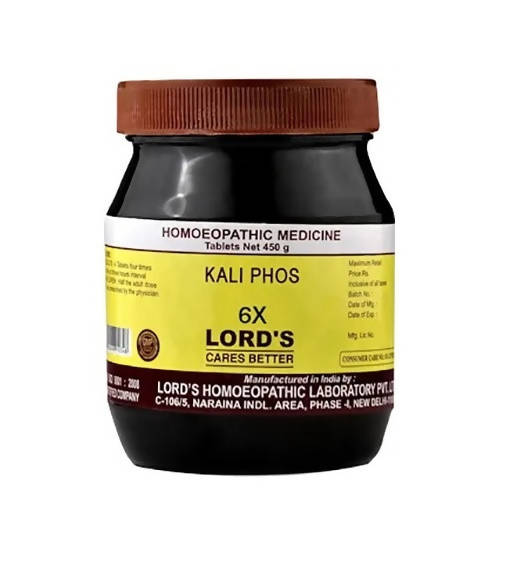 Lord's Homeopathy Kali Phos Biochemic Tablets