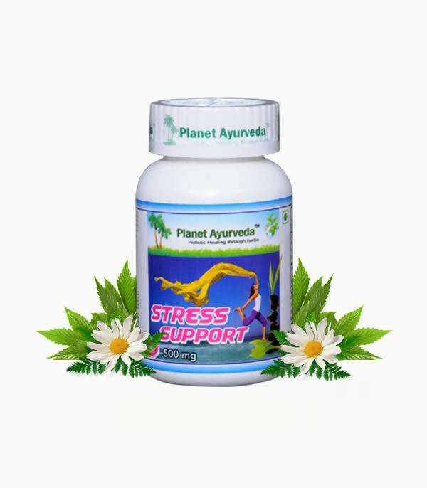 Planet Ayurveda Stress Support Capsules - BUDEN