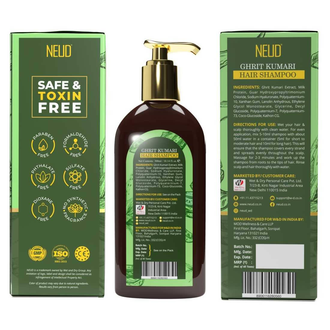 Neud Ghrit Kumari Hair Shampoo