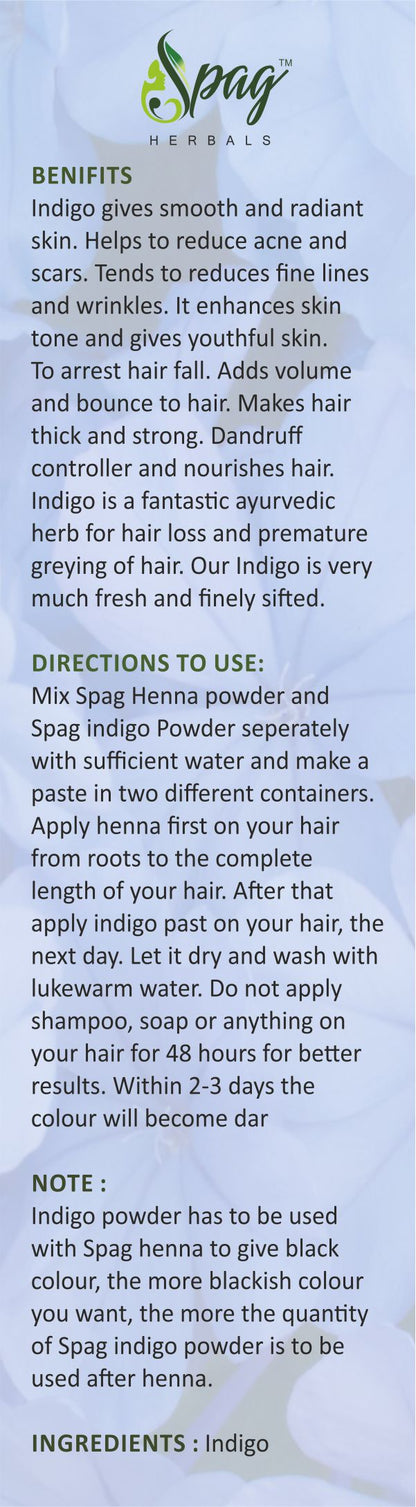 Spag Herbals Premium Indigo Powder
