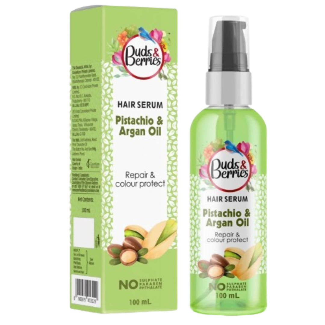 Buds & Berries Pistachio & Argan Oil Hair Serum