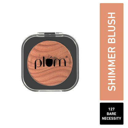 Plum Cheek-A-Boo Shimmer Blush 127 Bare Necessity
