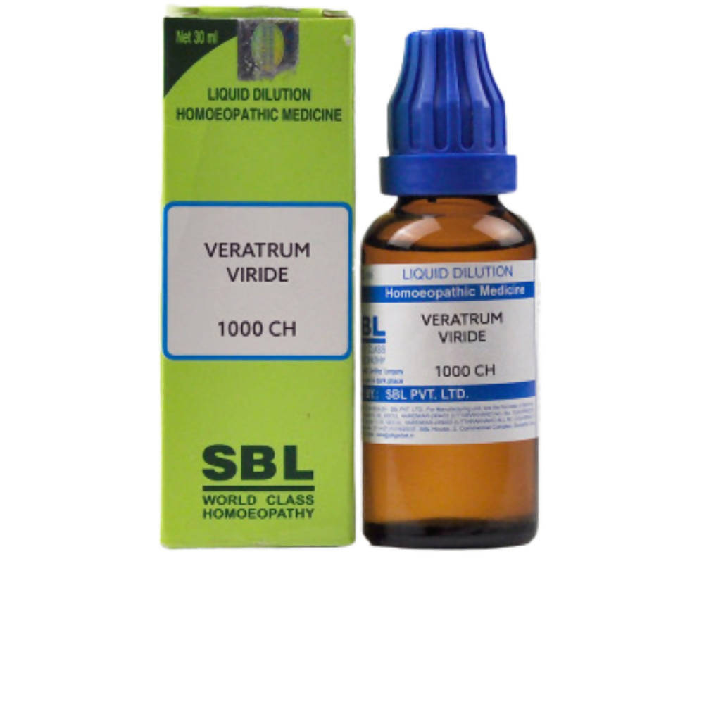 SBL Homeopathy Veratrum Viride Dilution - BUDEN