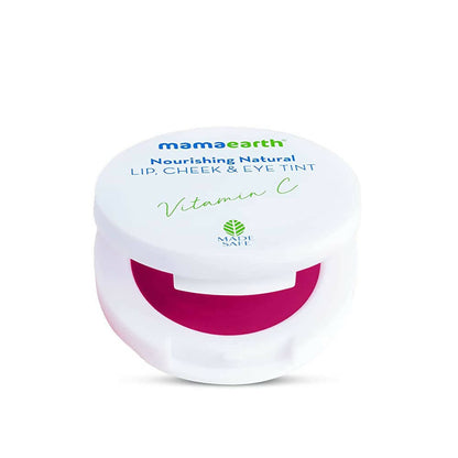 Mamaearth Nourishing Natural Lip Cheek & Eye Tint with Vitamin C & Rose - buy in USA, Australia, Canada