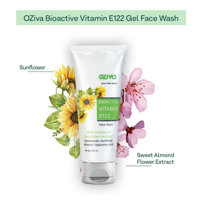 OZiva Bioactive Vitamin E122 Face Wash