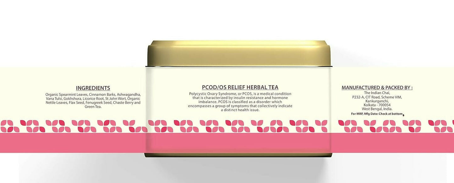 The Indian Chai - PCOS Relief Herbal Tea