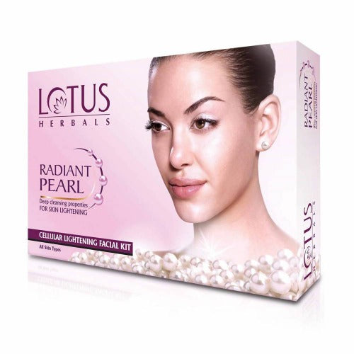 Lotus Herbals Radiant Pearl Facial Kit for Lightening - BUDNE