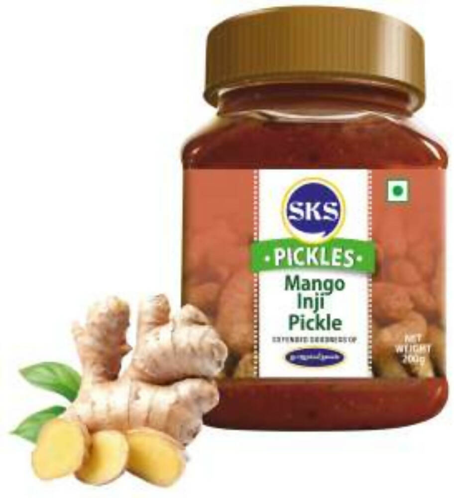 Sri Krishna Sweets Mango Ginger Pickle - BUDNE