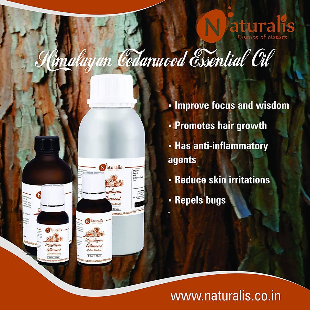 Naturalis Essence of Nature Himalayan Cedarwood Essential Oil