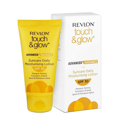 Revlon Touch & Glow Advanced Radiance Sun Care Daily Moisturizing Lotion SPF 30 - usa canada australia