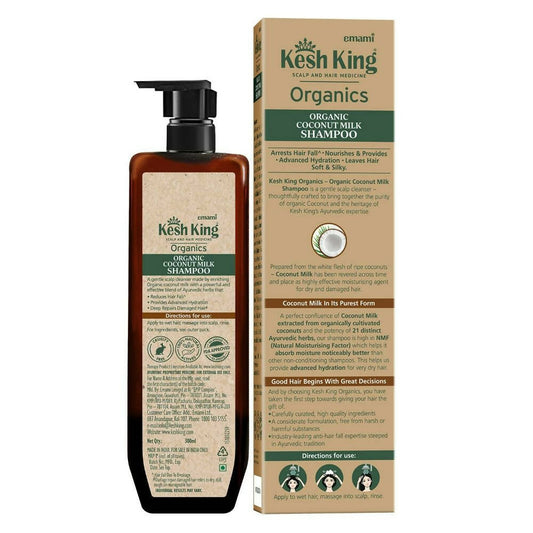 Kesh King Organics Coconut Milk Shampoo