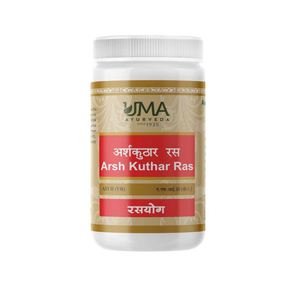 Uma Ayurveda Arsh Kuthar Ras Tablets