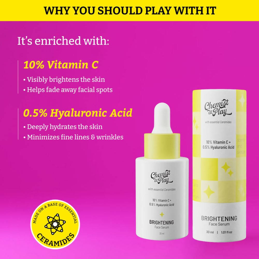 Chemist At Play Brightening Face Serum