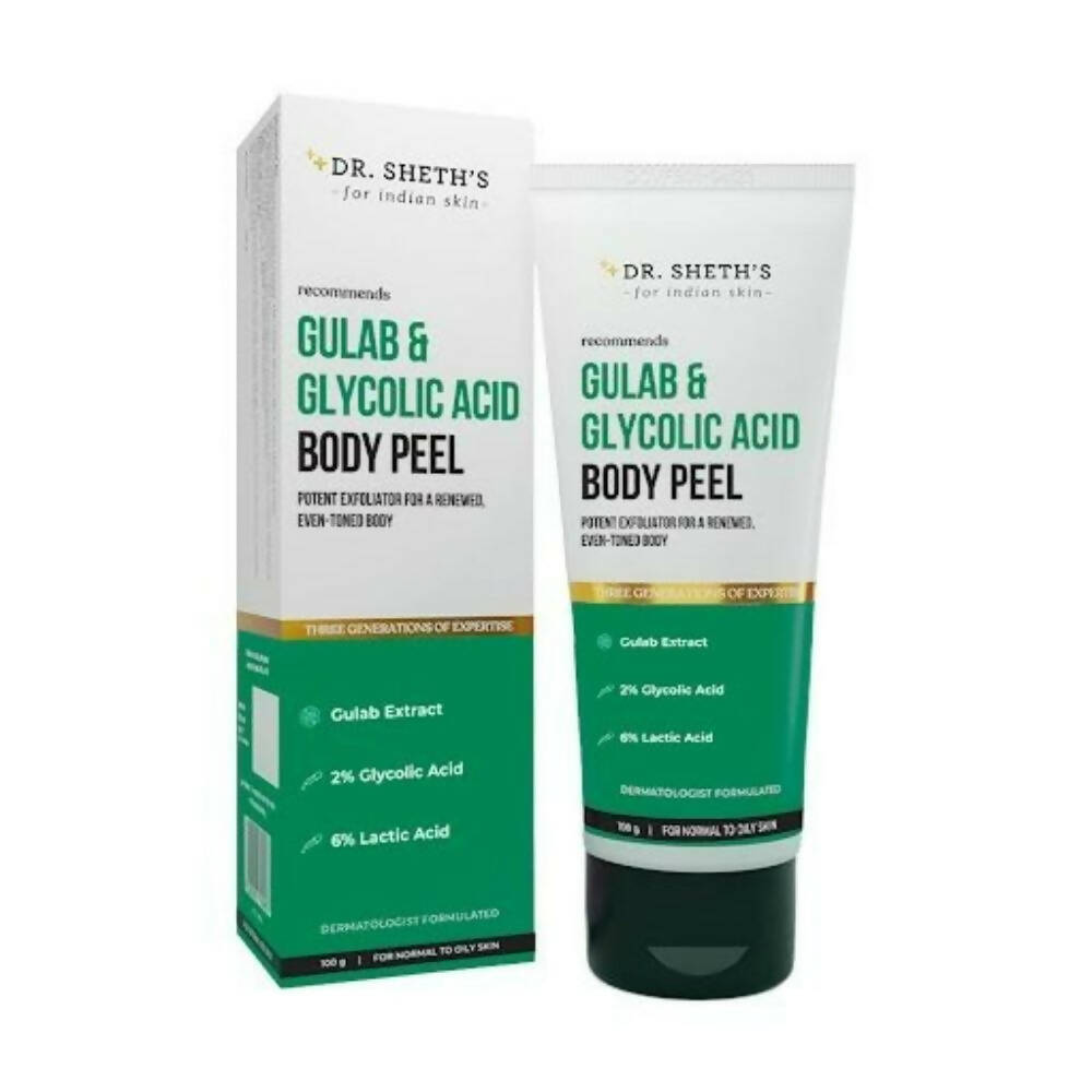 Dr. Sheth's Gulab & Glycolic Acid Body Peel - BUDNE