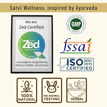 Satvi Wellness Ashwagandha Plus Tribulus | Men Wellness