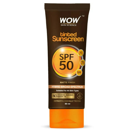 Wow Skin Science Tinted Sunscreen SPF50 Pa+++ - BUDEN