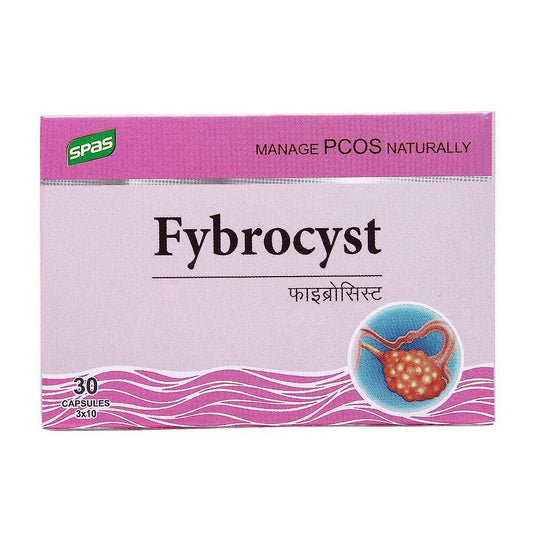 Prachin Fybrocyst Red And White Capsules For Women - BUDEN