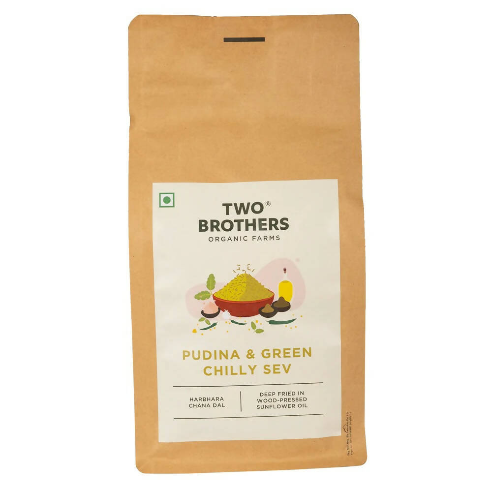 Two Brothers Organic Farms Pudina & Green Chilly Sev - buy in USA, Australia, Canada