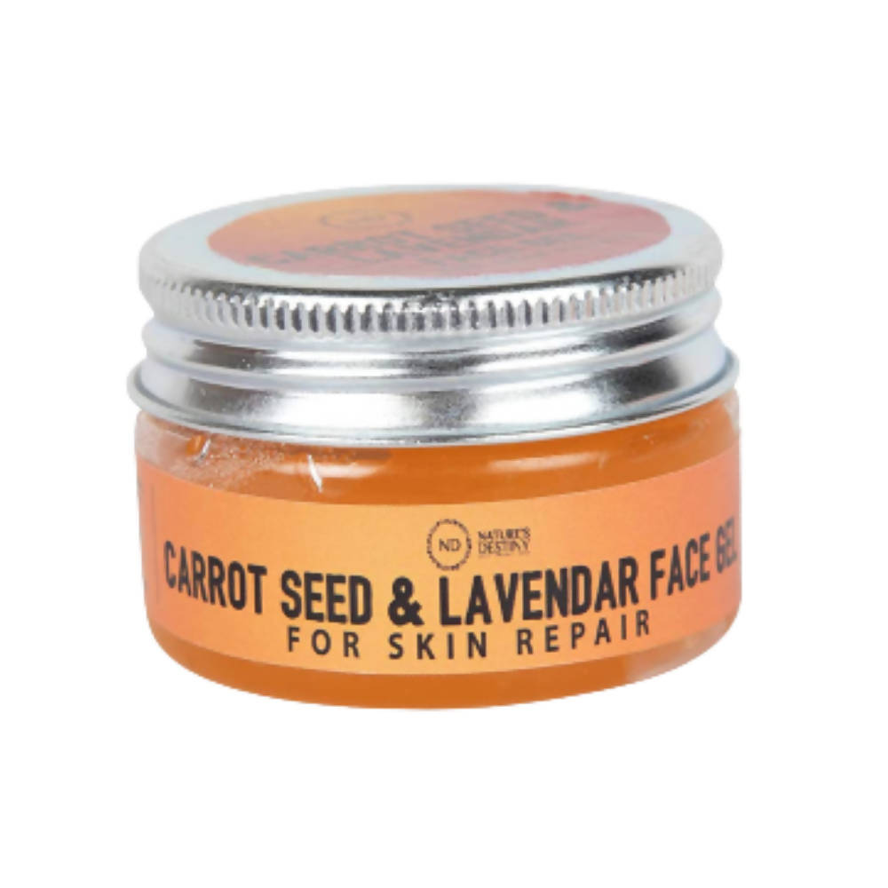 Nature's Destiny Carrot Seed & Lavendar Face Gel