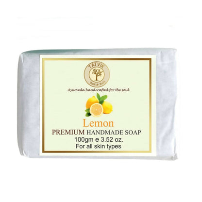 Tatvik Ayurveda Lemon Soap - BUDEN