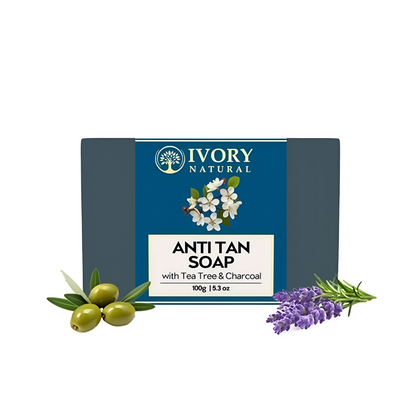 Ivory Natural Tan Soap - Tanning, Protect From Uv Rays For Both Men & Women