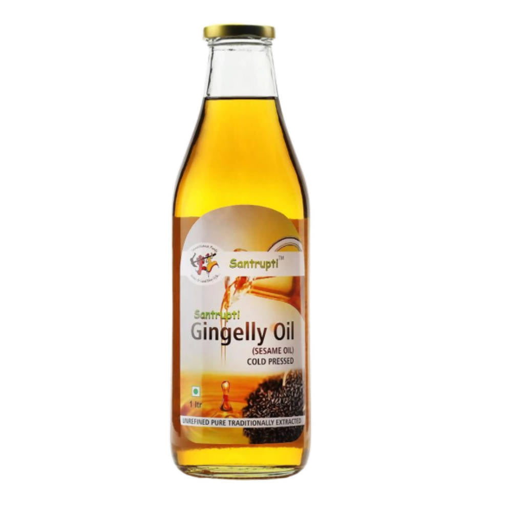 Santrupti Gingelly/Sesame Oil (Cold Pressed) - BUDNE
