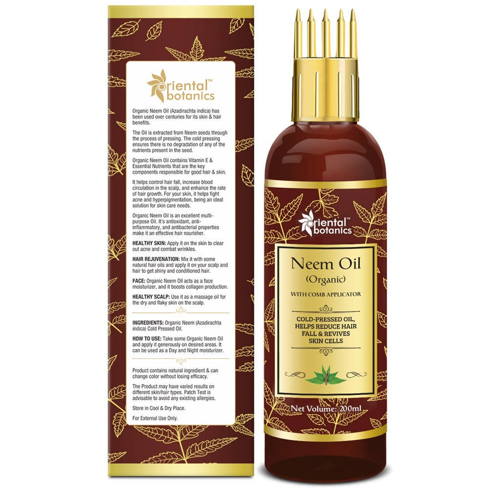 Oriental Botanics Organic Neem Oil