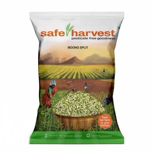 Safe Harvest Moong Split -  USA, Australia, Canada 