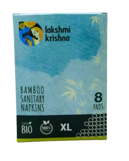 Lakshmi Krishna Bamboo Sanitary Napkins XL - BUDNEN