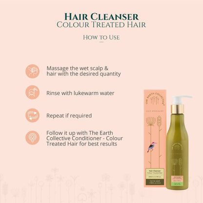 The Earth Collective Hair Cleanser - Color Treated Hair