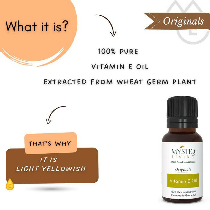 Mystiq Living Originals Vitamin E Oil