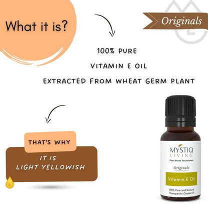 Mystiq Living Originals Vitamin E Oil