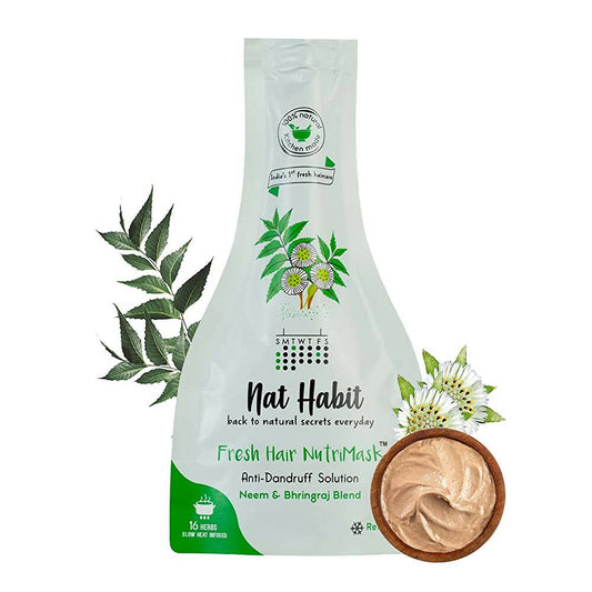 Nat Habit Neem & Bhringraj Fresh Hair Nutri Mask - buy-in-usa-australia-canada