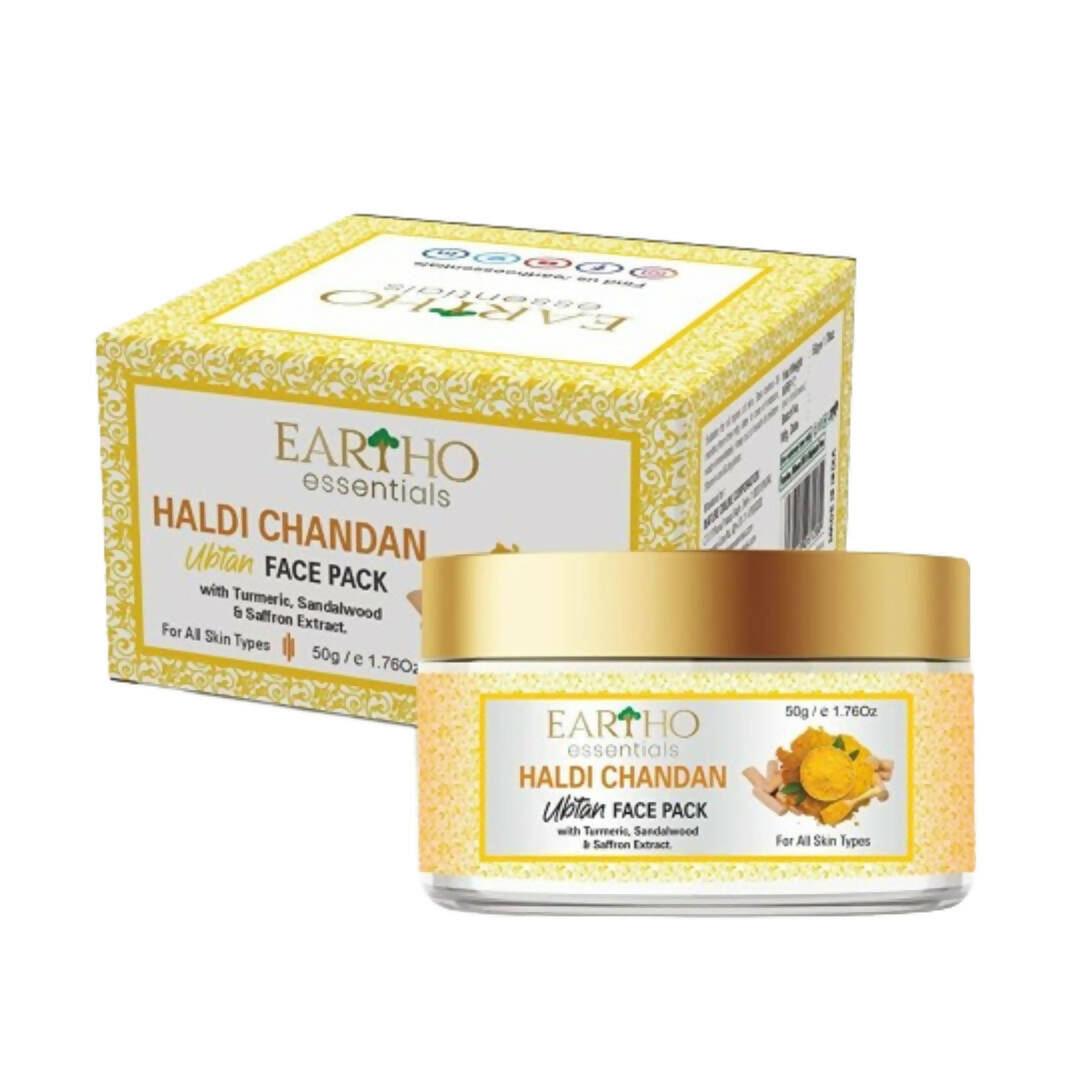 Eartho Essentials Haldi Chandan Ubtan Face Pack - BUDNEN